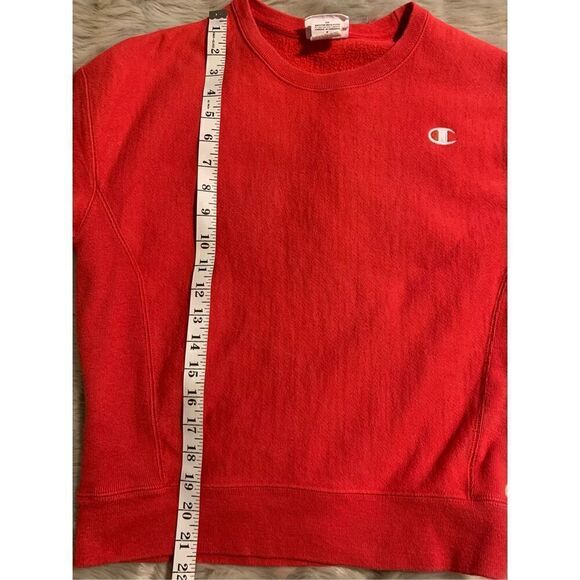 Vintage Champion Reverse Weave Red Sweatshirt Small - Picture 7 of 8